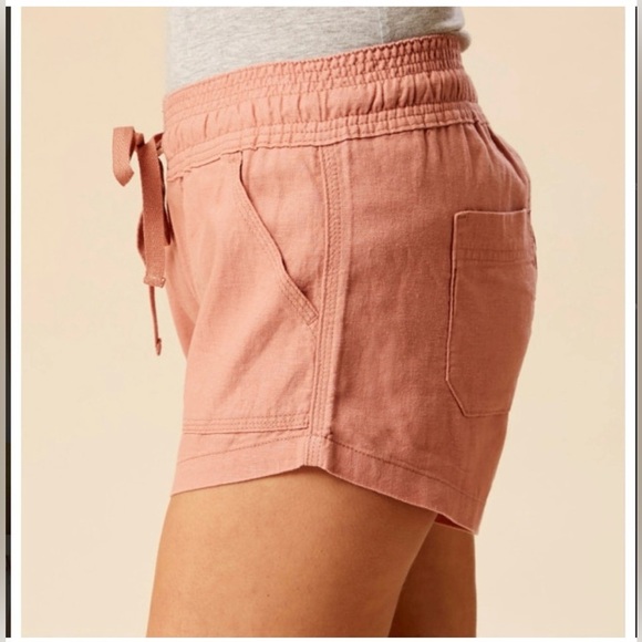 Altar’d State Essential Linen Shorts NWT Small - Picture 2 of 10
